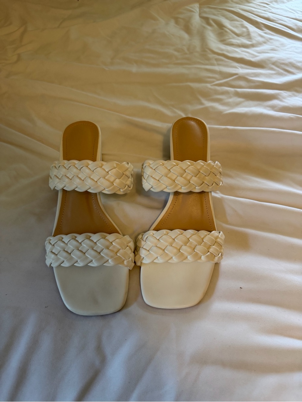 White Sandals